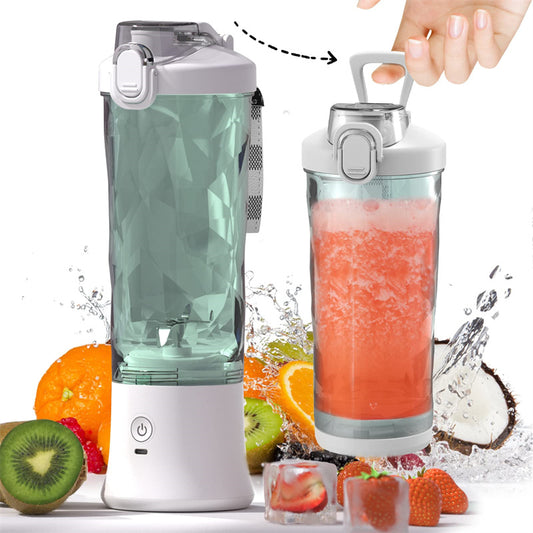 Mixeur Portatif 600ml – Blender Rechargeable à 6 Lames en Acier Inoxydable
