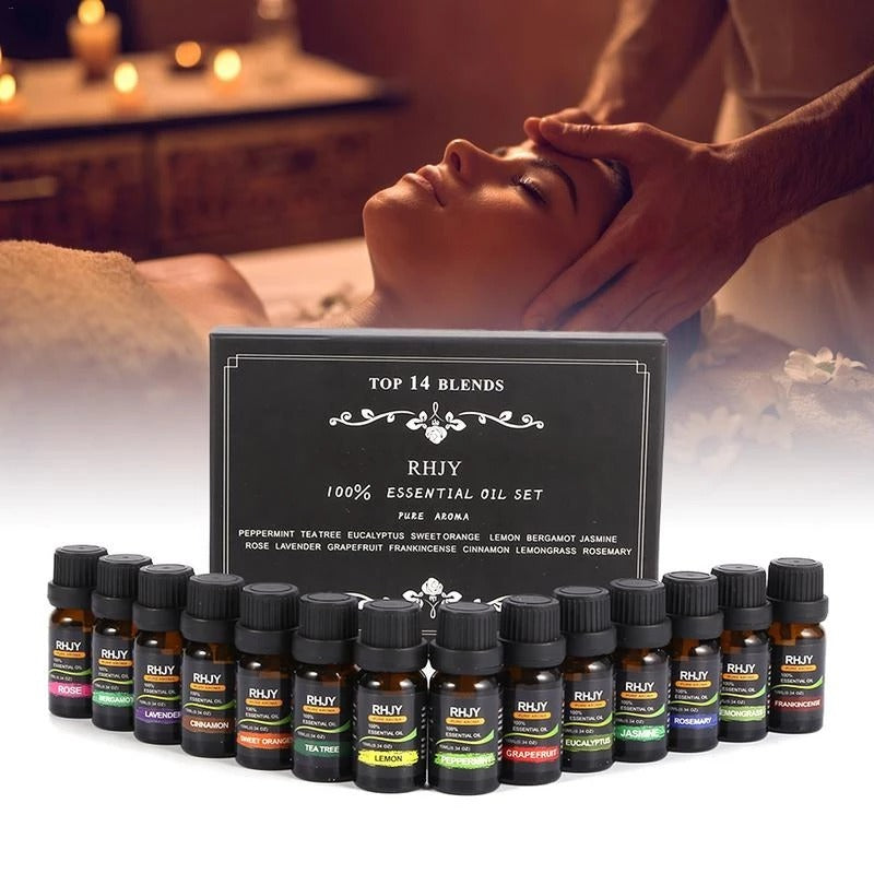 Coffret d’Huiles Essentielles – Aromathérapie Relaxante