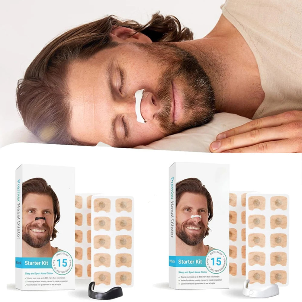 Kit Nasal Magnétique Anti-Ronflement – Améliorez Votre Respiration