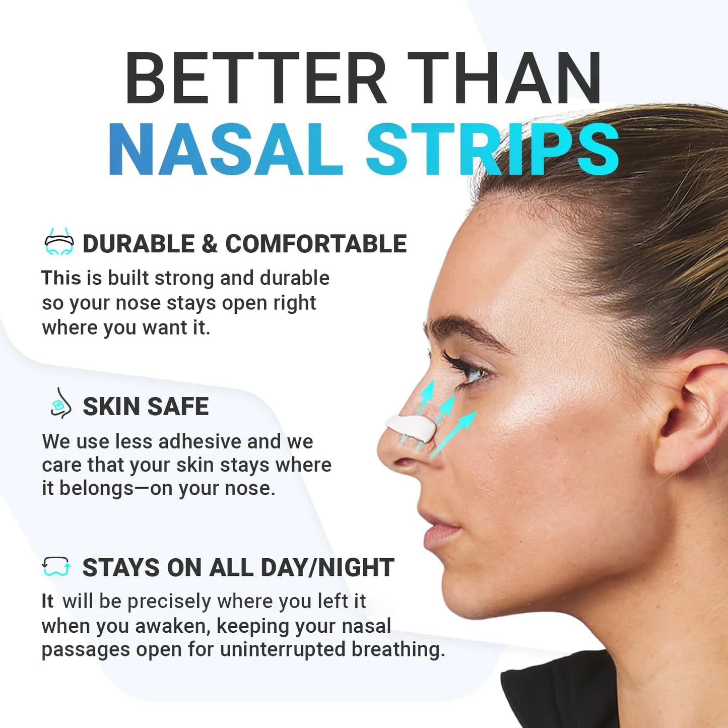 Kit Nasal Magnétique Anti-Ronflement – Améliorez Votre Respiration