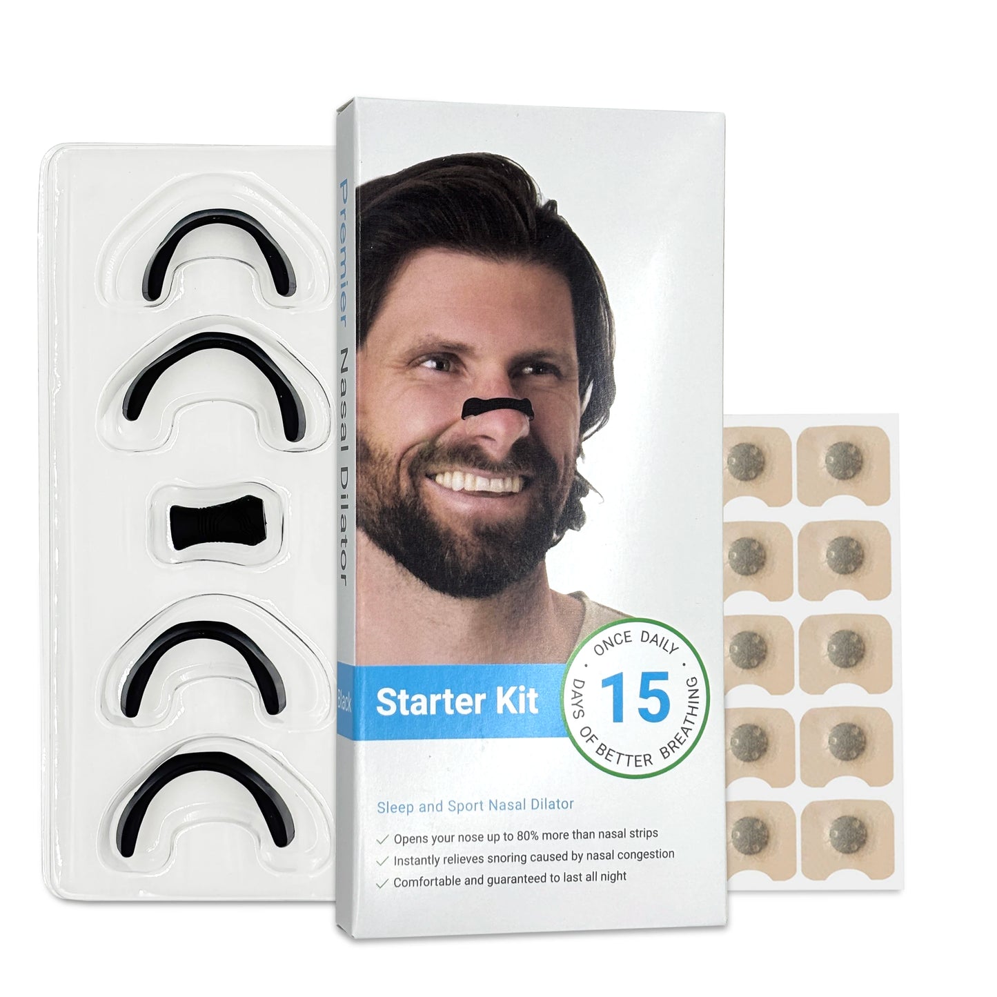 Kit Nasal Magnétique Anti-Ronflement – Améliorez Votre Respiration