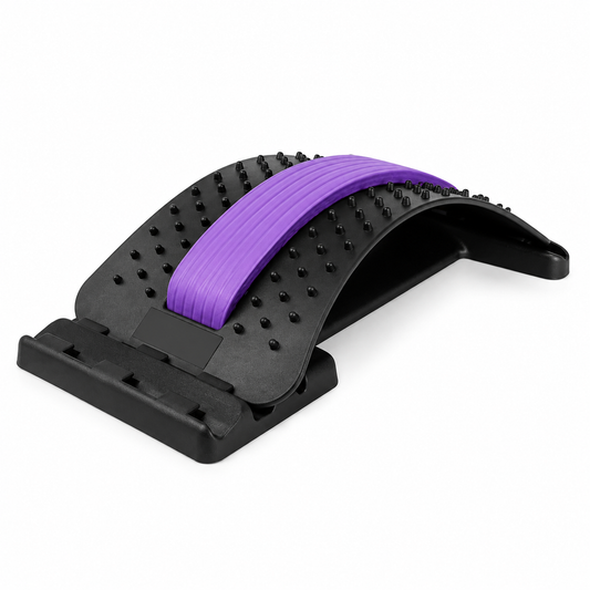 Support Lombaire Ergonomique Ajustable – Étirement & Confort du Dos