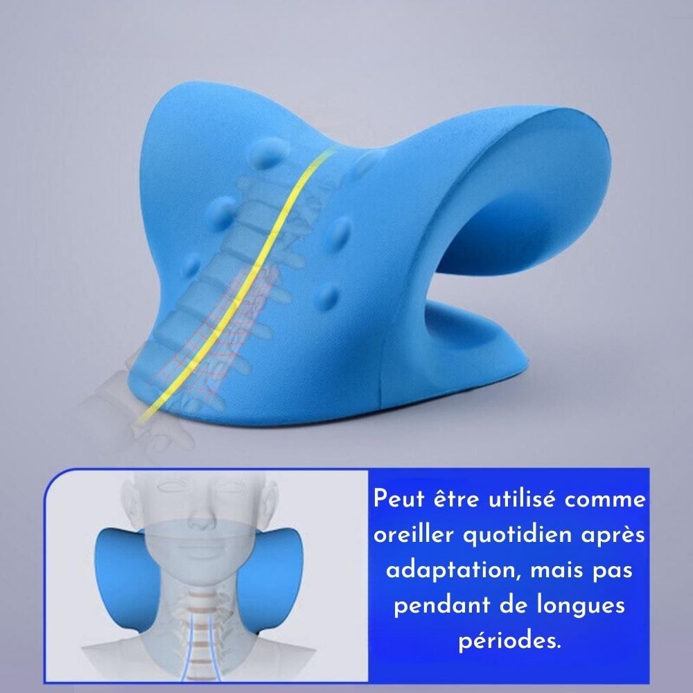 SpineAlign – Oreiller de Massage Cervical Ergonomique | Soulagement des Tensions & Soutien du Cou