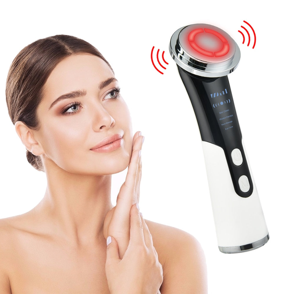 RevitaGlow™ – Appareil de Massage Facial 7 en 1 | Soin Anti-Âge & Nettoyage Profond