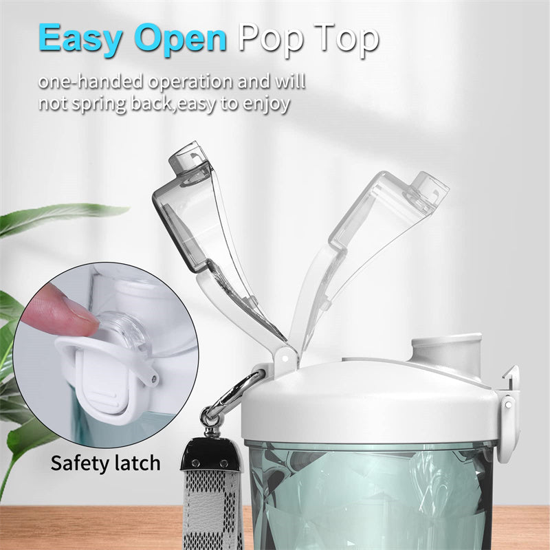 Mixeur Portatif 600ml – Blender Rechargeable à 6 Lames en Acier Inoxydable