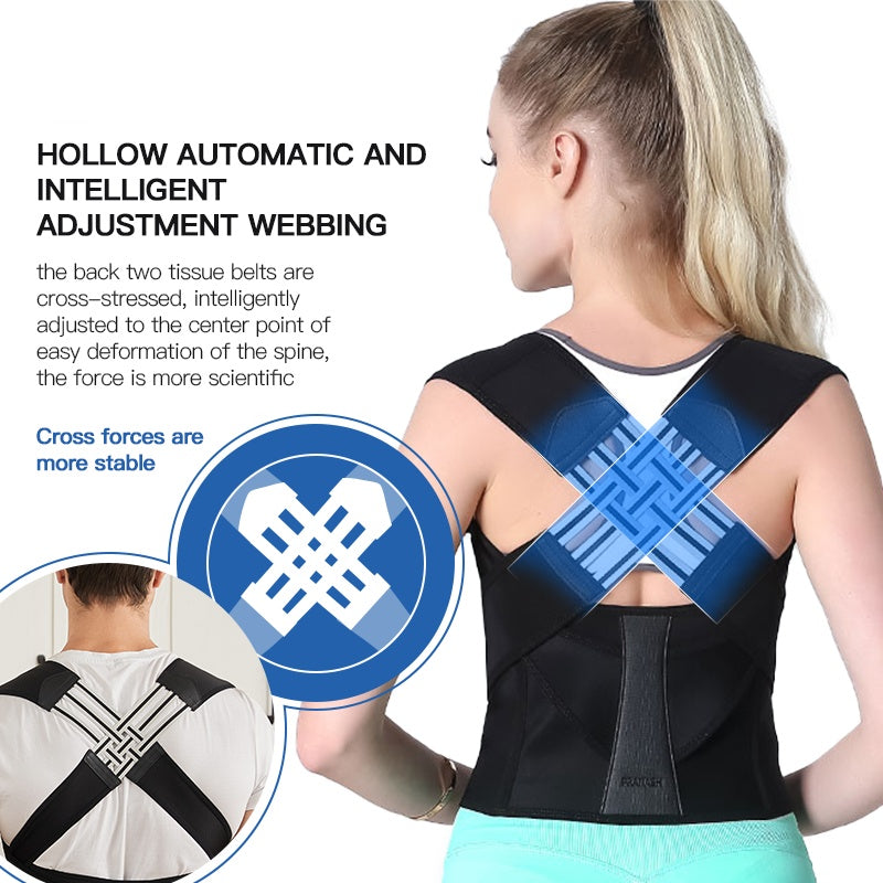 Correcteur de Posture Ergonomique – Dos Droit & Soulagement Douleur