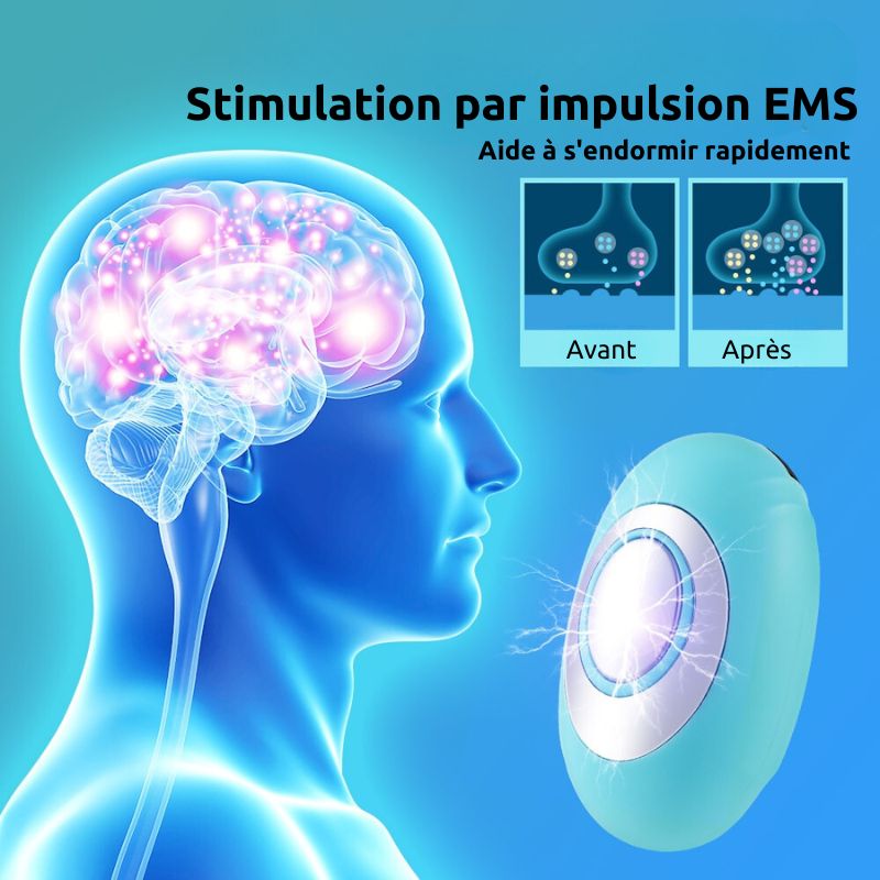 SereniSleep – Dispositif d’Aide au Sommeil Portatif | Anti-Stress & Relaxation Profonde